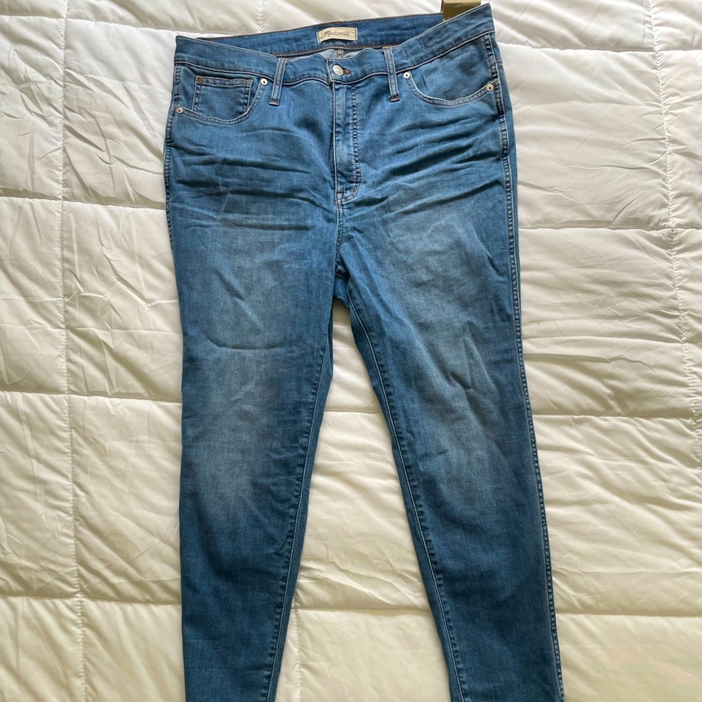 Madewell Hi Rise Skinny Jean Crop 10”